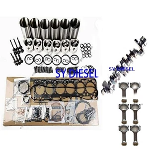 6HH1 Overhaul Rebuild Kit&Crankshaft&Connecting rod For Isuzu Engine FSR33 FSS33 - Imagen 1 de 6