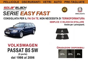 Pellicole Oscuranti Vetri Pre Tagliate VW Passat SW 5p 98-06 solo lunotto EF - Imagen 1 de 1
