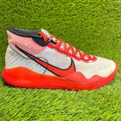 Nike KD 12 YouTube Hombres Talla 9.5 Blanco Rojo Correr Baloncesto Zapatos Tenis Foto 1 de 4