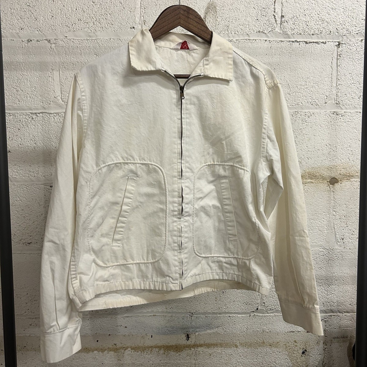 ジャケット・アウター 40s Vintage White Work Jacket ジャケット・アウター 40s Vintage White Work Jacket ジャケット