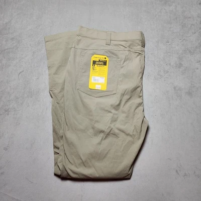 Pantalón de Trabajo Carhartt Force Calce Relajado RipStop 5 Bolsillos Caqui BN4750-M 42 x 34 Nuevo con Etiquetas Foto 1 de 4