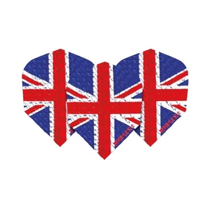Harrows Dimplex Square Union Jack Dart Flights CS434 - Picture 1 of 3