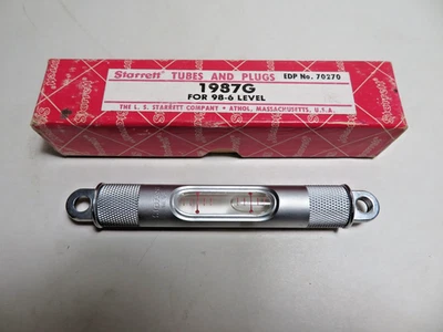 Starrett 1987G Maquinista Nivel de Precisión Nuevo Foto 1 de 4