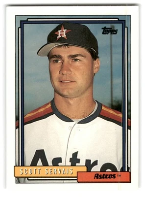 1992 Topps #437 Scott Servais | Houston Astros - Image 1 of 2