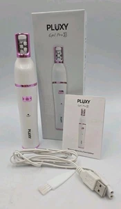 Pluxy Epil Pro 3 Facial Cordless Battery Epilator Hair Removal Tool White/Pink - Picture 1 of 16