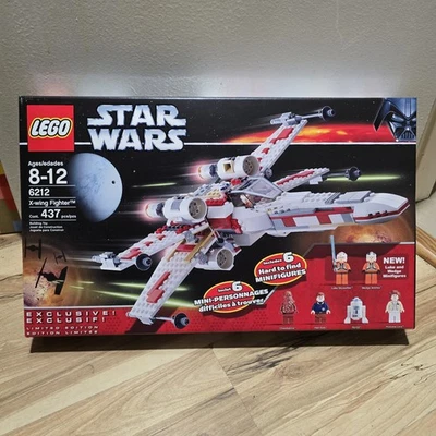 LEGO Star Wars: X-Wing Fighter (6212) Edición Limitada NUEVO Sellado de Fábrica Foto 1 de 4