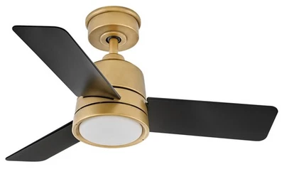 Hinkley Lighting 905236F-LWA Chet 36" 3 Blade Smart LED Indoor / - Brass - Image 1 of 4