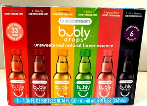 Bubly Drops - Variety Pack - 5pk/1.36 fl oz: Mixed Fruit Liquid Concentrate - Picture 1 of 6