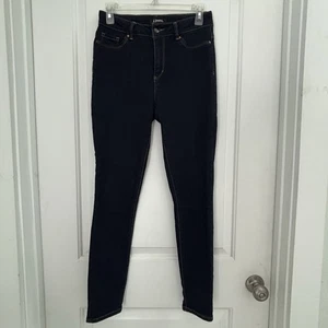 Pantalones de mezclilla d. Jeans para mujer ajustados tiro alto lavado oscuro talla 4 - Imagen 1 de 13