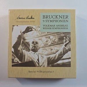 Bruckner: 9 Symphonien. Volkmar Andreae. Gesamtaufnahme (Music&Arts, 2009) 9CD - Picture 1 of 4