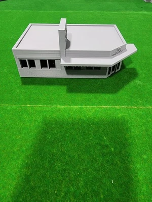 Pequeno jantar escala HO calibre 1:87 - sem necessidade de montagem - Imagem 1 de 4