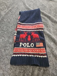 Sciarpa renna Polo Ralph Lauren vintage - Foto 1 di 4
