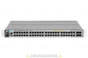 HP J9729A 48x RJ-45 1Gb 4x SFP 1Gb Power over Ethernet Switch + Stacking Module - Afbeelding 1 van 10