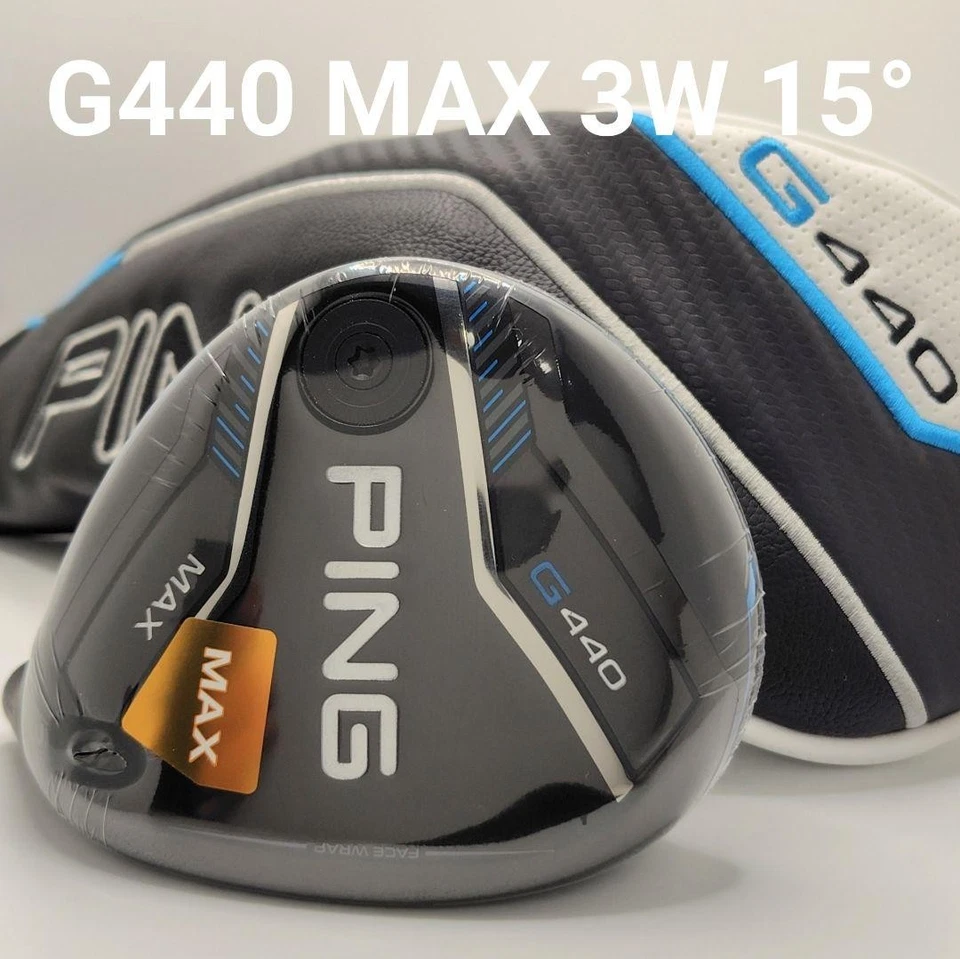 PING G440MAX Fairwaywood 3W 15deg RH Head Only with HC New - Image 1 of 4