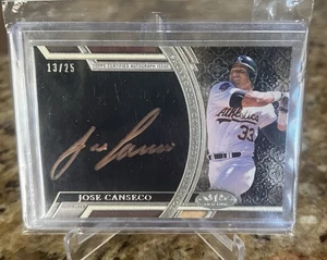 2015 topps certified autograph Jose Canseco. Beautiful Card!! 13 of 25!! - Picture 1 of 2