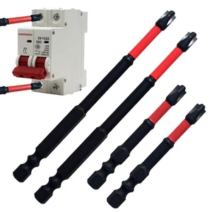 4pcs  Magnetic Special Slotted Cross Screwdriver Bit for Electrician FPH2 - Picture 1 of 12