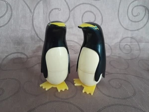Paar Pinguin Kunststoff Salz und Pfefferstreuer - Bild 1 von 4