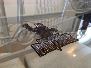 Pegatinas de acción Marvel Black Panther calcomanía vinilo signo cómic película Vengadores - Imagen 1 de 18