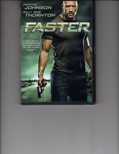 Faster - DVD By Dwayne Johnson,Billy Bob Thornton - GOOD - Picture 1 of 3