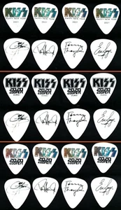 KISS-INCREDIBLE-GOODBYE DUBAI-NEW YEARS EVE-GUITAR PICK SET-ALL 12...3 STYLES! - Picture 1 of 1