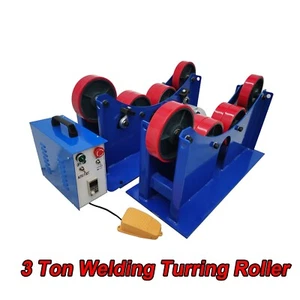 3Ton Welding Turning Roller 4 Wheels Digital Control Pannel Welding Positioner - Picture 1 of 19