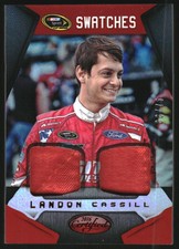 2016 Certified Sprint Cup Swatches Mirror Red #31 Landon Cassill /75