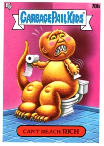 2023 GARBAGE PAIL KIDS GPK INTERGOOLACTIC MAYHEM BASE CAN'T REACH RICH 70b NM - Picture 1 of 1