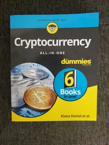 Cryptocurrency All-In-One for Dummies Paperback 6 Books IN One Like New - Foto 1 di 9