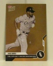 Jose Abreu 2020 Topps Now Road To Opening Day /551 BONUS 3-HR Chicago White Sox