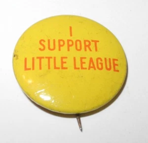 1950's Baseball Stadium Pin Coin Little League School Booster Pinback v1 - Picture 1 of 2