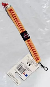 MLB Minnesota Twins Lite rot mit roten Nähten Team Baseball Naht Armband Gamewear - Bild 1 von 2