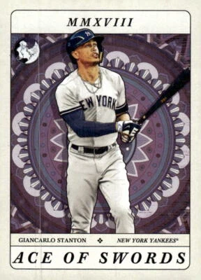 2018 Topps Gypsy Queen #TOD-10 Giancarlo Stanton Tarot of the Diamond - Image 1 of 2