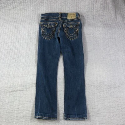 True Religion Jeans Men 31 x 30 (32) Blue Denim Ricky Flap Super T Rope Stitch - Image 1 of 4
