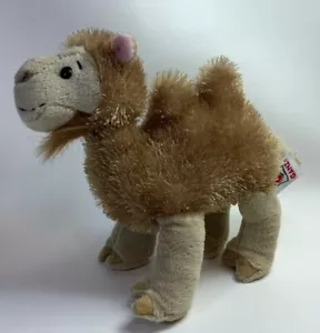 Ganz Webkinz Plush Camel 8" Tan Stuffed Animal HM341 Great Condition No Code - Picture 1 of 7