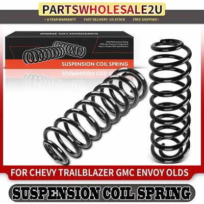 2x Muelles helicoidales traseros para Chevrolet Trailblazer 2002-2009 Buick Rainier 2004-2007 Foto 1 de 4