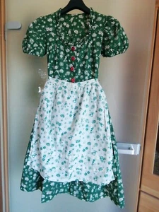 Dirndlkleid Gr. 34/36 Fasching Karneval Kostüm Magd Gretel Alpenmädel Vintage - Bild 1 von 7