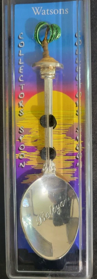 New in case Watsons collectors spoon Silver Plated Belige Made in UK - Image 1 of 1