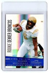 2006 Playoff Prestige Xtra Points Blue #161 Brandon Marshall (RC) Denver Broncos - Picture 1 of 2