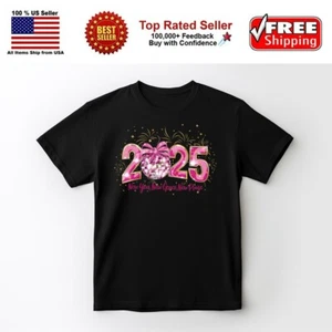 Camiseta Feliz Año Nuevo 2025, Unisex S-3XL - Imagen 1 de 8
