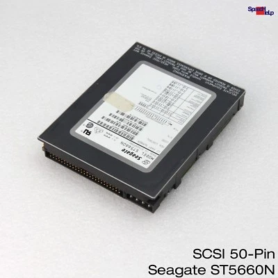 SCSI 50-PIN HDD SEAGATE ST5660N HARD DRIVE FESTPLATTE 545MB  540MB 9A2002-007 2 - Bild 1 von 3
