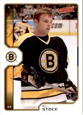 2002-03 Upper Deck Victory P.J. Stock #17