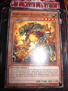 YU-GI-OH! RARE FRANCAIS SURCHARGE KOA'KI MEIRU SECE-FR033 MINT NEUF EDITION 1 - Picture 1 of 1
