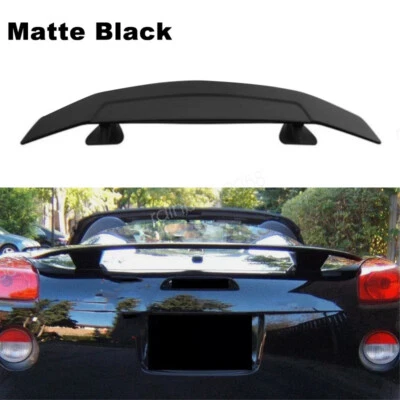 46"Matte Black ABS Rear Trunk Spoiler Racing Wing For Pontiac Solstice 2006-2009 Foto 1 de 4