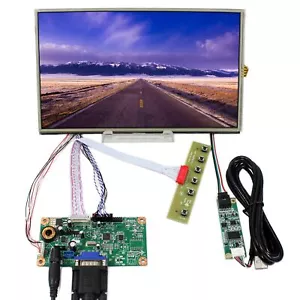 VGA LCD Controller Platine 10,1" B101XAN01.3 LVDs LCD mit resistivem Touch Panel - Bild 1 von 5