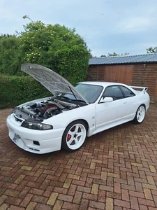 1996 Nissan R33 GTR, Series 2, Jap White - Picture 1 of 16