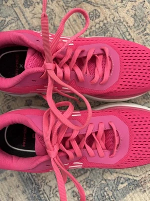 Hot Pink Easy Spirit Athletic Running Tennis Shoes Evolve 7.5 EUC White Sport - Image 1 of 4