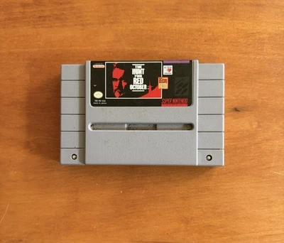 The Hunt for Red October (Super Nintendo SNES) VGC Cart Only Tested & Ships Fast - Image 1 of 4