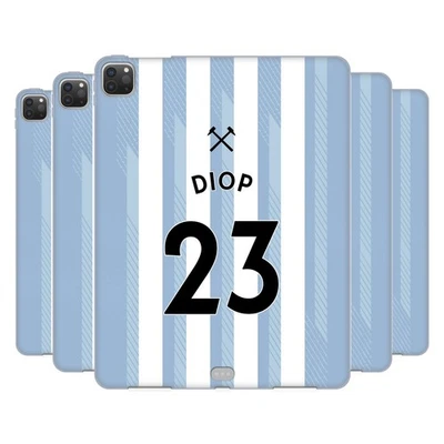 WEST HAM UNITED FC 2021/22 PLAYERS AWAY KIT GEL CASE FOR APPLE SAMSUNG KINDLE - Image 1 of 4