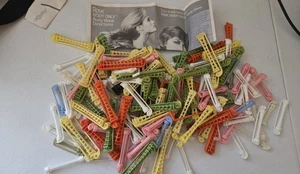 Rave Vintage Perm Rollers Over 100 Rave Body Only Body Wave Multiple Sizes - Picture 1 of 4