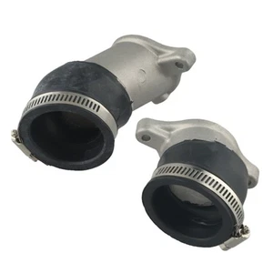 Premium Aluminum Intake Manifold Set for CX500 1978 1982 Motorcycle 2pcs - Picture 1 of 12
